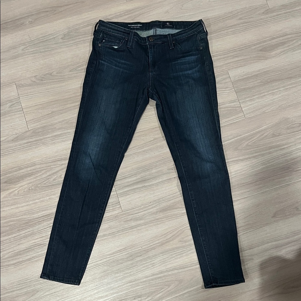AG Adriano Goldschmied Dark Indigo Skinny Jeans